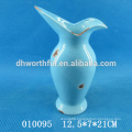 Customized fashionable ceramic flower vase made in china with logo